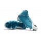 Nike Chaussure Football 2017 Hypervenom Phantom III DF FG Blue Blanc