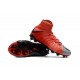 Nike Chaussure Football 2017 Hypervenom Phantom III DF FG Rouge Gris