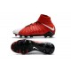 Nike Chaussure Football 2017 Hypervenom Phantom III DF FG Rouge Blanc