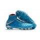 Crampons Nouvelles Nike Hypervenom Phantom 3 Dynamic Fit FG (Bleu Blanc)
