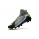 Crampons Nouvelles Nike Hypervenom Phantom 3 Dynamic Fit FG (Noir Gris Vert)