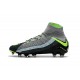 Crampons Nouvelles Nike Hypervenom Phantom 3 Dynamic Fit FG (Noir Gris Vert)