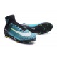 Crampons Football Nouvelles Nike Mercurial Superfly V FG ACC - Bleu Blanc