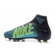 Crampons Football Nouvelles Nike Mercurial Superfly V FG ACC - Bleu Blanc