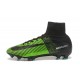Crampons Football Nouvelles Nike Mercurial Superfly V FG ACC - Vert Noir