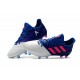 adidas ACE 17.1 Cuir FG Nouvel Chaussure de Foot (Bleu Rose Blanc)