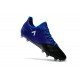 adidas ACE 17.1 Cuir FG Nouvel Chaussure de Foot (Noir Bleu Blanc)