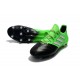 adidas ACE 17.1 Cuir FG Nouvel Chaussure de Foot (Vert Noir Argent)