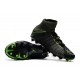Nike Hypervenom Phantom III DF Flyknit FG - Noir Vert