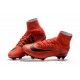 Nike Hommes Chaussure Nouveaux Mercurial Superfly 5 FG - Rouge Noir