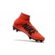 Nike Hommes Chaussure Nouveaux Mercurial Superfly 5 FG - Rouge Noir