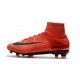 Nike Hommes Chaussure Nouveaux Mercurial Superfly 5 FG - Rouge Noir
