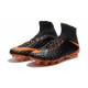 Nike Hypervenom Phantom III DF Flyknit FG - Noir Orange