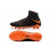 Nike Hypervenom Phantom III DF Flyknit FG - Noir Orange