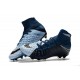 Nike Hypervenom Phantom III DF Flyknit FG - Noir Blanc