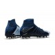 Nike Hypervenom Phantom III DF Flyknit FG - Noir Blanc
