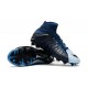 Nike Hypervenom Phantom III DF Flyknit FG - Noir Blanc