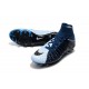 Nike Hypervenom Phantom III DF Flyknit FG - Noir Blanc