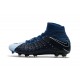 Nike Hypervenom Phantom III DF Flyknit FG - Noir Blanc