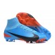 Nike Hommes Chaussure Nouveaux Mercurial Superfly 5 FG - Bleu Noir Rouge