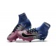 Nike Hommes Chaussure Nouveaux Mercurial Superfly 5 FG - Bleu Rose Noir