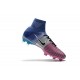 Nike Hommes Chaussure Nouveaux Mercurial Superfly 5 FG - Bleu Rose Noir