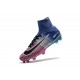 Nike Hommes Chaussure Nouveaux Mercurial Superfly 5 FG - Bleu Rose Noir