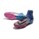 Nike Hommes Chaussure Nouveaux Mercurial Superfly 5 FG - Bleu Rose Noir