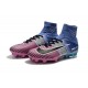 Nike Hommes Chaussure Nouveaux Mercurial Superfly 5 FG - Bleu Rose Noir