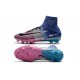 Nike Hommes Chaussure Nouveaux Mercurial Superfly 5 FG - Bleu Rose Noir