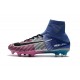 Nike Hommes Chaussure Nouveaux Mercurial Superfly 5 FG - Bleu Rose Noir