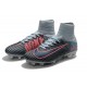 Nike Hommes Chaussure Nouveaux Mercurial Superfly 5 FG - Gris Orange