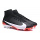 Nike Hommes Chaussure Nouveaux Mercurial Superfly 5 FG - Noir Blanc