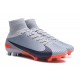 Nike Mercurial Superfly V DF FG Crampons de Football - Gris Noir