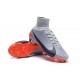 Nike Mercurial Superfly V DF FG Crampons de Football - Gris Noir
