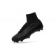 Nike Mercurial Superfly V DF FG Crampons de Football - Tout Noir