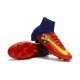 Nike Mercurial Superfly V DF FG Crampons de Football - Barcelona Rouge