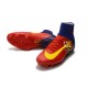 Nike Mercurial Superfly V DF FG Crampons de Football - Barcelona Rouge