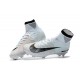 Nike Mercurial Superfly V DF CR7 FG Ronaldo Crampons de Football - Blanc Noir