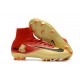 Nike Mercurial Superfly V DF FG Crampons de Football - Rouge Jaune