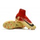 Nike Mercurial Superfly V DF FG Crampons de Football - Rouge Jaune