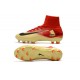 Nike Mercurial Superfly V DF FG Crampons de Football - Rouge Jaune