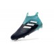 adidas Crampons Football Homme Ace17+ PureControl FG - Noir Bleu Blanc