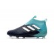 adidas Crampons Football Homme Ace17+ PureControl FG - Noir Bleu Blanc