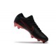 Crampon de Foot Nike Mercurial Vapor Flyknit Ultra FG Noir Rouge