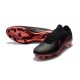 Crampon de Foot Nike Mercurial Vapor Flyknit Ultra FG Noir Rouge