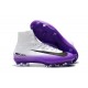 Nike Mercurial Superfly V DF FG Crampons de Football - Blanc Viola