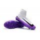 Nike Mercurial Superfly V DF FG Crampons de Football - Blanc Viola
