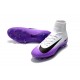 Nike Mercurial Superfly V DF FG Crampons de Football - Blanc Viola