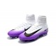 Nike Mercurial Superfly V DF FG Crampons de Football - Blanc Viola